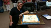 Mark McMeen recently celebrated his 15-year anniversary with the company. 